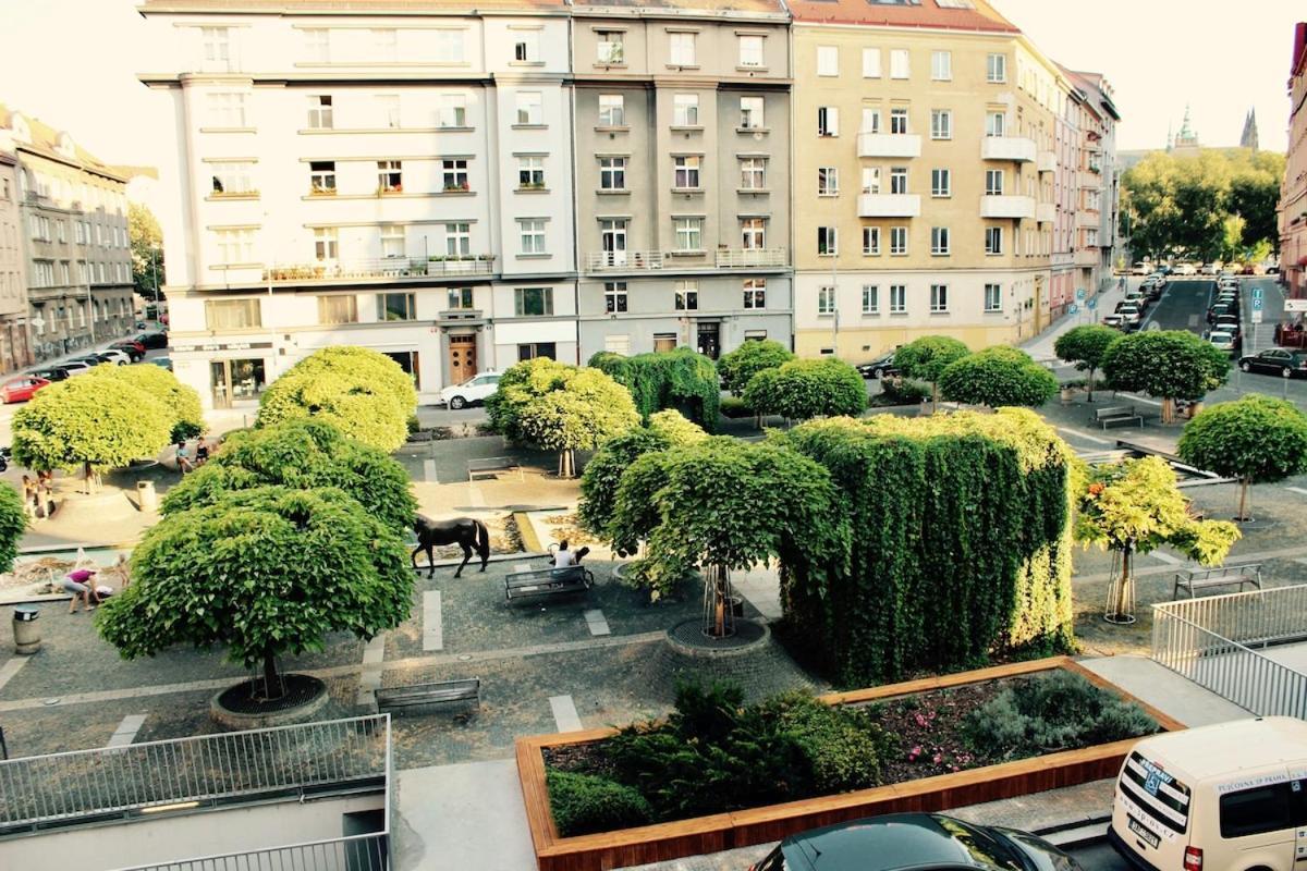 Sunny With Balcony Near Castle With Castle View * Praga